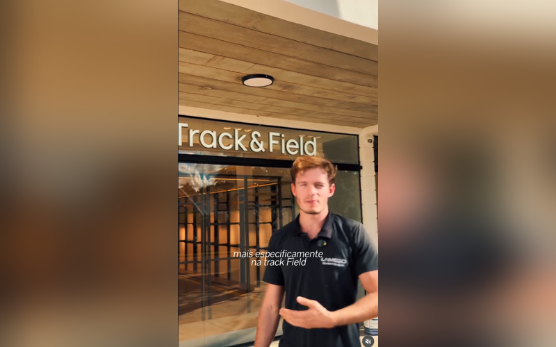 Loja Track & Field Avaré com Léo Lamego